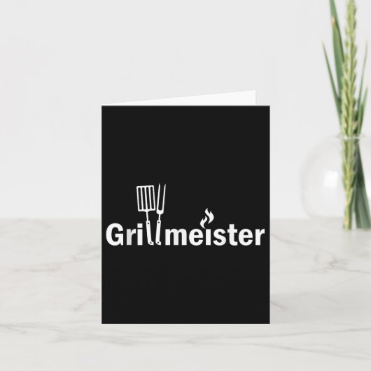 Grillmeister Grillmaster, BBQ, Grillen Kaart (Voorkant)