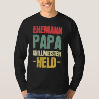 Grillmeister Held Vader Husband T-shirt