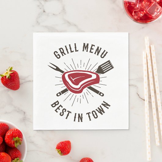 Grillmenu het Beste in de Stad Servet