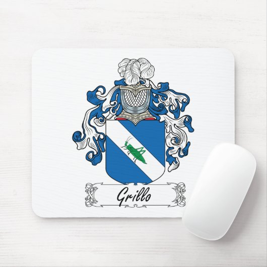 Grillo Family Crest Muismat (Met muis)
