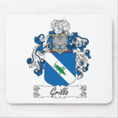 Grillo Family Crest Muismat (Voorkant)