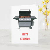 grilltijd kaart (Gele Bloem)