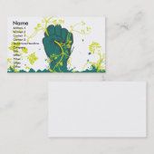 grillvector natuur visitekaartje (Voorkant / Achterkant)