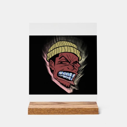 Grillz Acryl Bord (Voorkant)