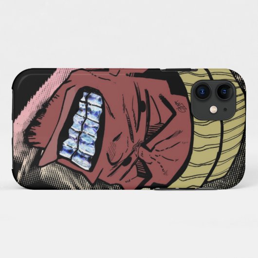 Grillz Case-Mate iPhone Case (Achterkant (horizontaal))