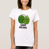 Grim Beans Grappige Veggie Puns T-shirt (Voorkant)