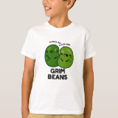 Grim Beans Grappige Veggie Puns T-shirt (Voorkant)