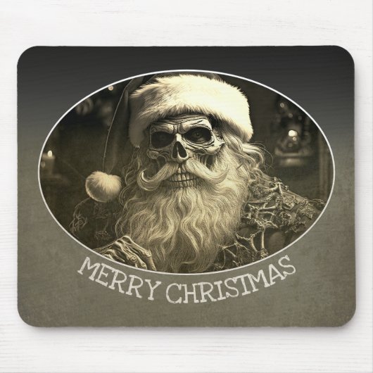 Grim Christmas - Skeleton Santa 65609 Muismat (Voorkant)