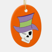 Grim Dandy Keramisch Ornament (Achterkant)