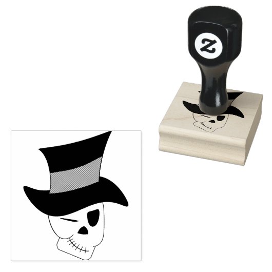 Grim Dandy Rubberstempel (Gestempeld)