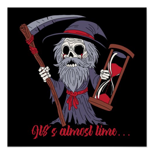 Grim Father Time Perfect Poster (Voorkant)