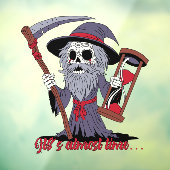 Grim Father Time Raamsticker (Vel 3)