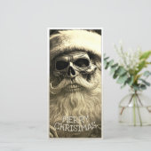 Grim Kerstmis - Skelet Kerstman 65609 (Staand voorkant)