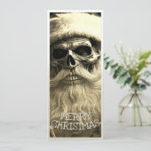 Grim Kerstmis - Skelet Kerstman 65609 (Staand voorkant)
