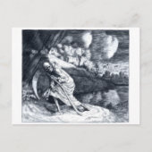 Grim Reaper 1  briefkaart (Voorkant)