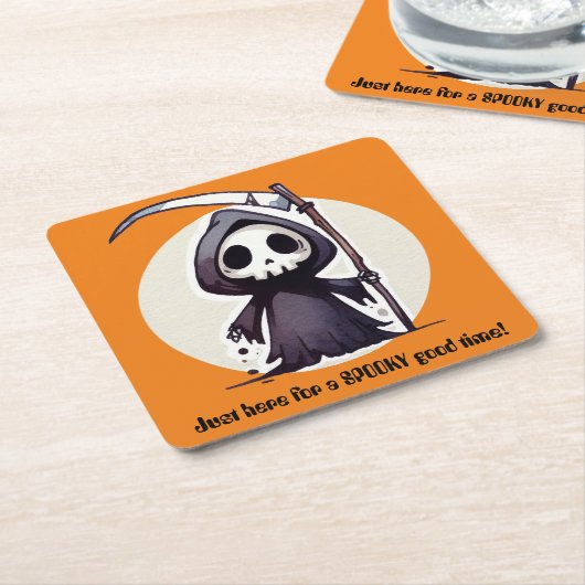 Grim Reaper - Aangepast Kartonnen Onderzetters (Schuin)