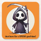 Grim Reaper - Aangepast Kartonnen Onderzetters (Voorkant)
