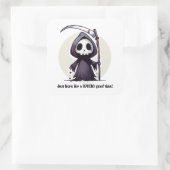 Grim Reaper - Aangepast Vierkante Sticker (Tas)