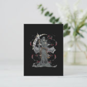 Grim Reaper Awaits Briefkaart (Staand voorkant)