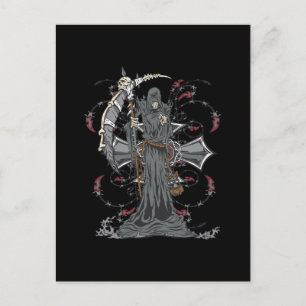 Grim Reaper Awaits Briefkaart
