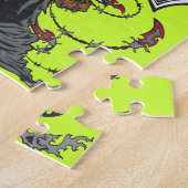 Grim Reaper Awaits Jigzaag Puzzle Legpuzzel (Zijkant)