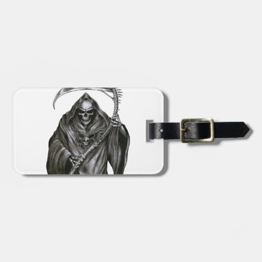 Grim Reaper Bagagelabel (Voorkant horizontaal)