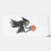 Grim Reaper basketbal Case-Mate iPhone Case (Achterkant (horizontaal))