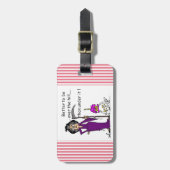 Grim Reaper Birthday Humor Bagagelabel (Voorkant verticaal)