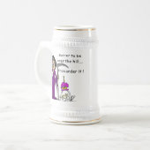 Grim Reaper Birthday Humor Bierpul (Voorkant links)