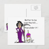 Grim Reaper Birthday Humor Briefkaart (Voorkant / Achterkant)