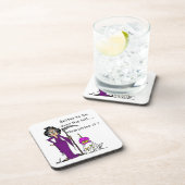 Grim Reaper Birthday Humor Onderzetter (Rechterzijde)