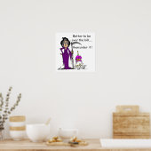 Grim Reaper Birthday Humor Poster (Keuken)