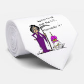 Grim Reaper Birthday Humor Stropdas (Opgerold)