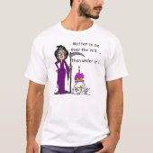 Grim Reaper Birthday Humor T-shirt (Voorkant)