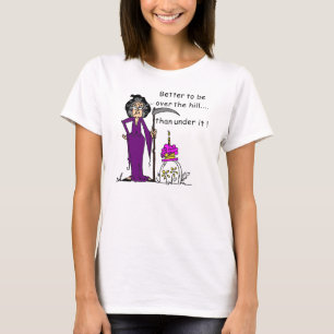 Grim Reaper Birthday Humor T-shirt
