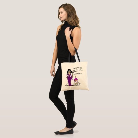 Grim Reaper Birthday Humor Tote Bag (Voorkant (model))