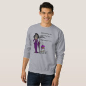 Grim Reaper Birthday Humor Trui (Voorkant volledig)