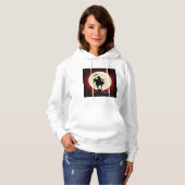 Grim Reaper Blood Moon Gotisch Hoodie (Voorkant volledig)