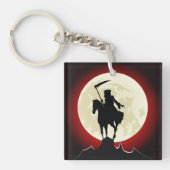 Grim Reaper Blood Moon Gotisch Sleutelhanger (Voorkant)