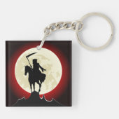 Grim Reaper Blood Moon Gotisch Sleutelhanger (Achterkant)