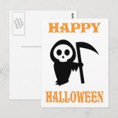 Grim Reaper Briefkaart (Voorkant / Achterkant)