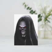 Grim Reaper Briefkaart (Staand voorkant)