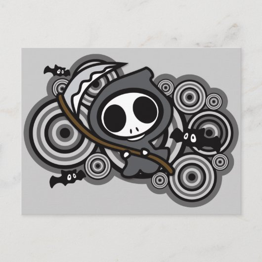 Grim_Reaper Briefkaart (Voorkant)