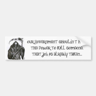 Grim Reaper Bumpersticker