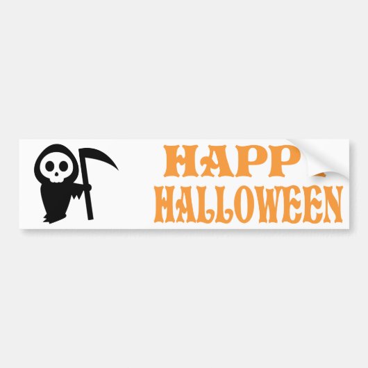 Grim Reaper Bumpersticker (Voorkant)