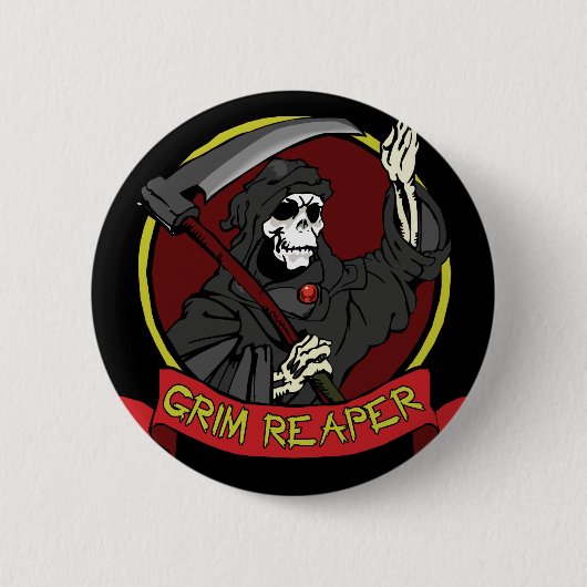 Grim Reaper Button (Voorkant)