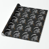 Grim Reaper Cadeaupapier (Uitgerold)