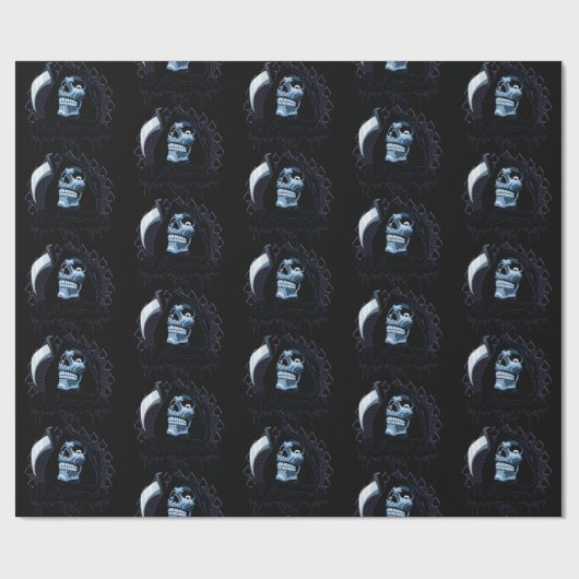 Grim Reaper Cadeaupapier (Vlak)