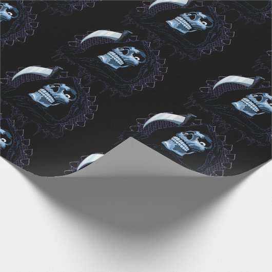 Grim Reaper Cadeaupapier (Hoek)