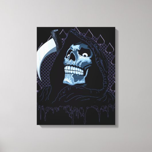 Grim Reaper Canvas Afdruk (Voorkant)